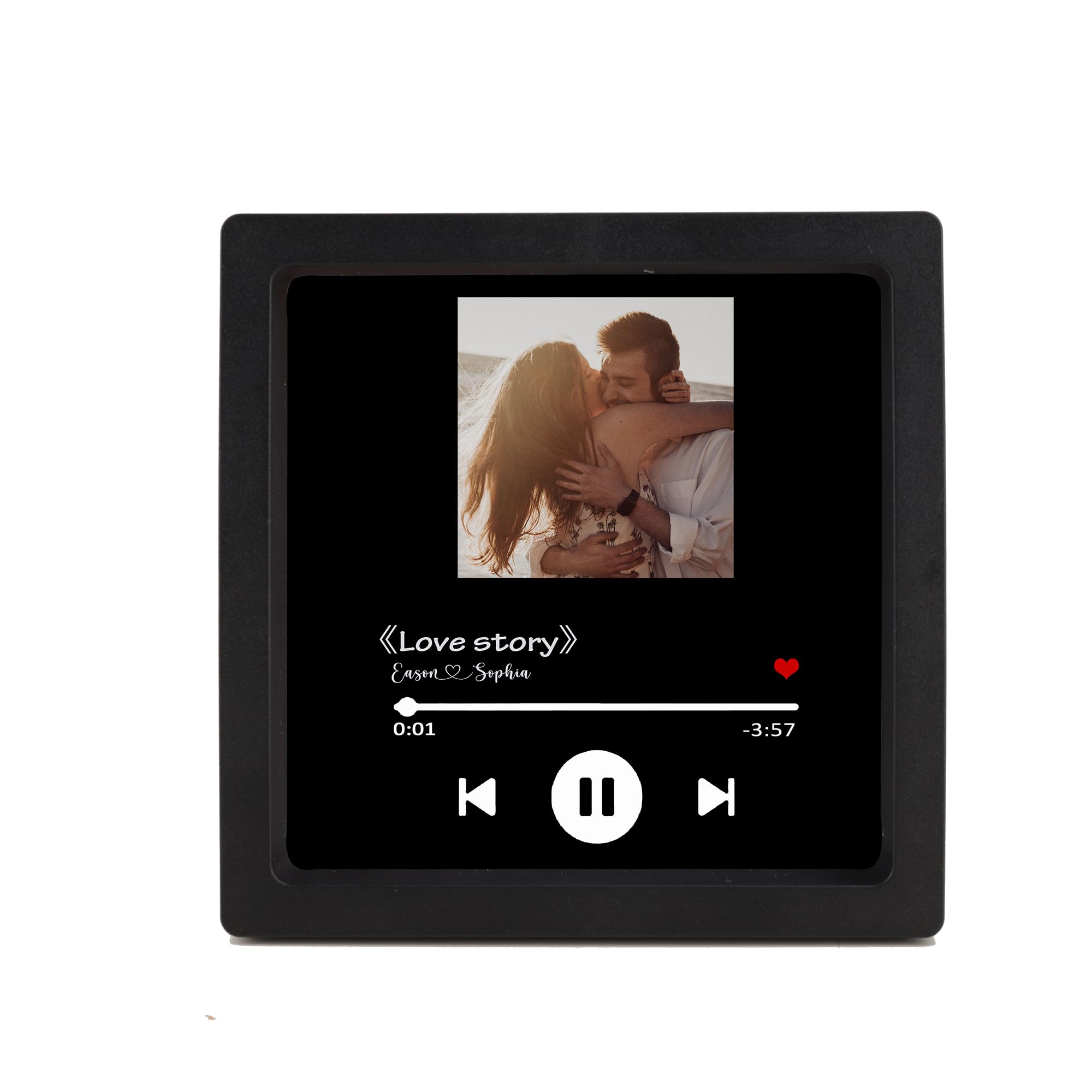 Álbum de música Personalizado imán para Nevera con Foto, imanes para Nevera con Reproductor de música Incorporado, imanes de música para Nevera decoración para Amantes de la música