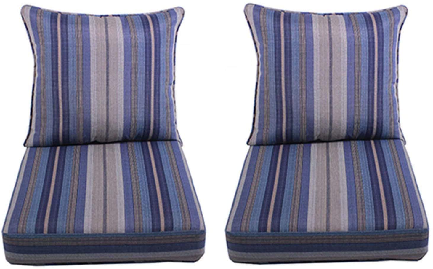Comfort Classics Outdoor DEEP SEAT, SEAT Cushion and Pillow Back Set of 2 SEAT 24