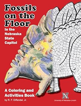 Staple Bound Fossils on the Floor In the Nebraska State Capitol Book