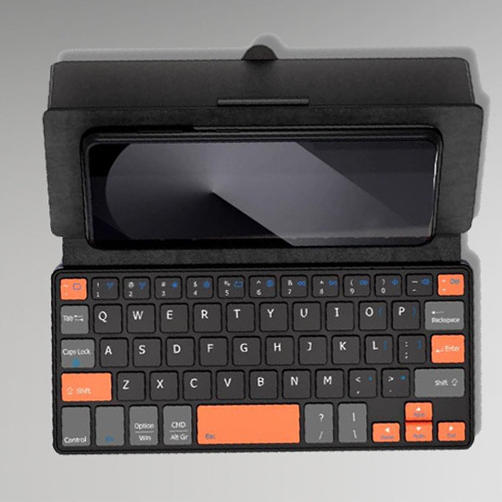 Annadue Tragbare Bluetooth-Tastatur, Tastatur mit Touchpad, 80 Stunden