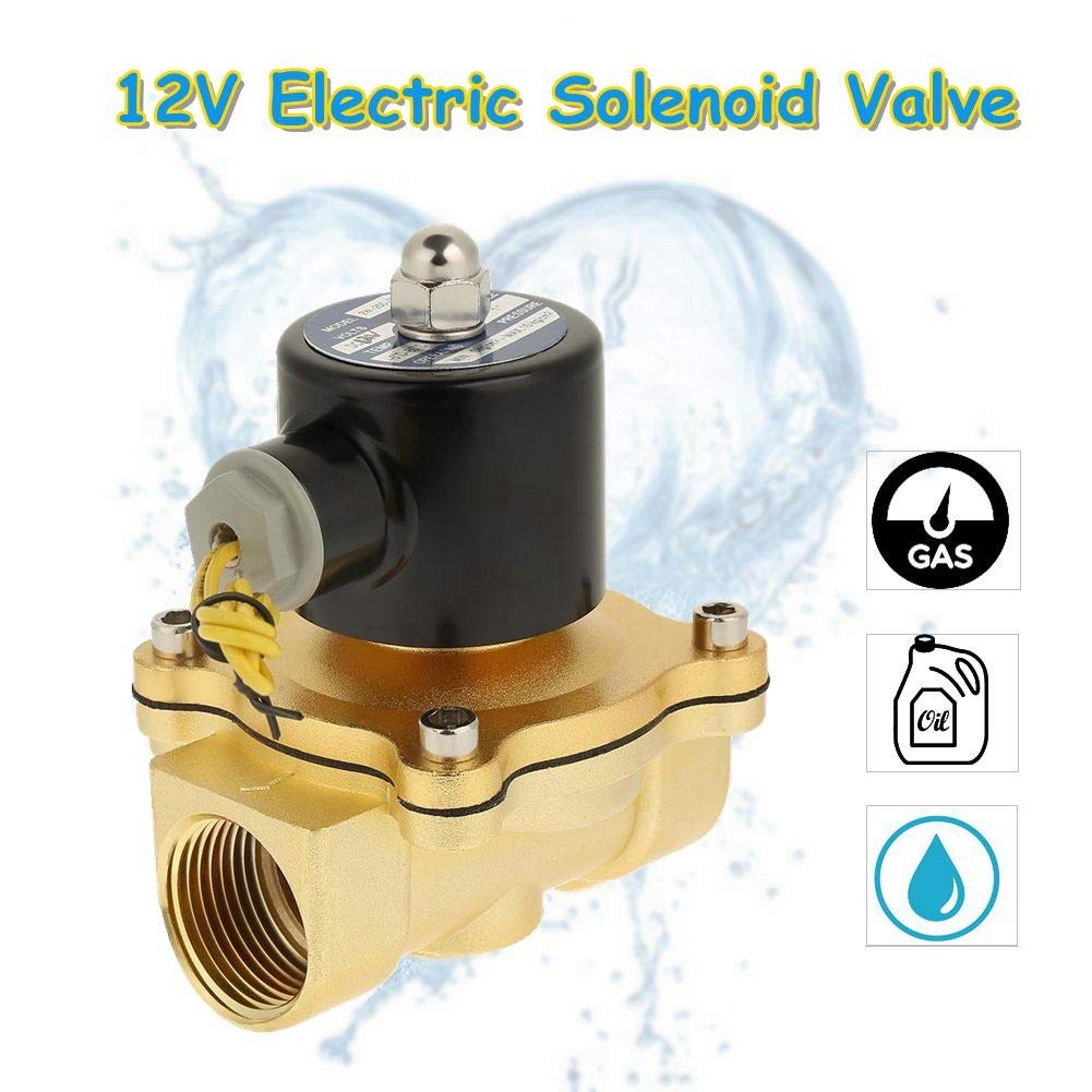 Buy DC12V 1 Inch Solenoid Valve, High Quality Brass Solenoid Valve For