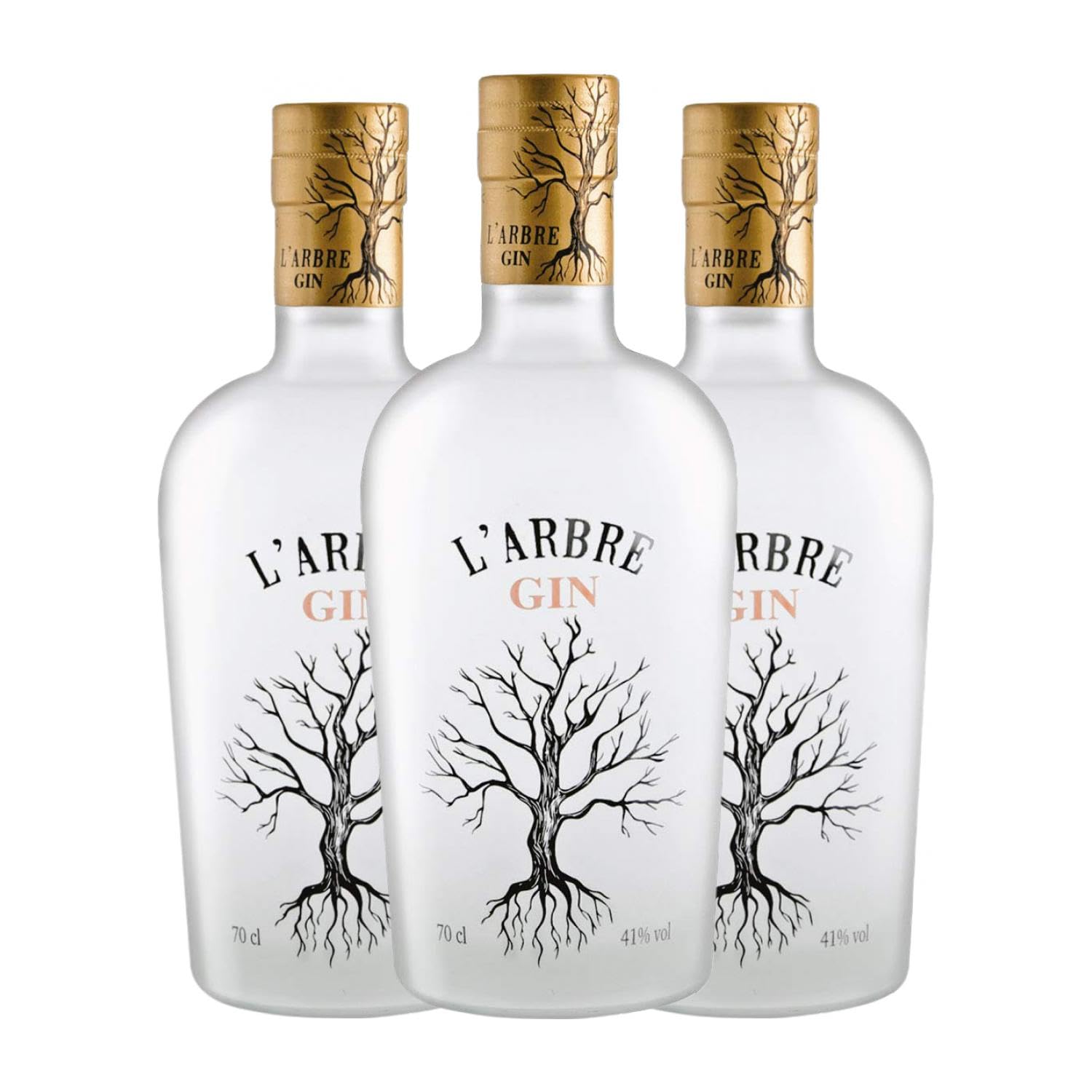 Ginebra Gin l'arbre 70 cl (Caja de 3 Botellas de 70 cl)