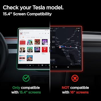 Spigen Tesla Model Y Juniper 2026-2025 Yansıma Önleyici Cam Ekran Koruyucu Kolay Kurulum GLAS.tR EZ Fit - AGL07152 (Spigen TR Garantili)