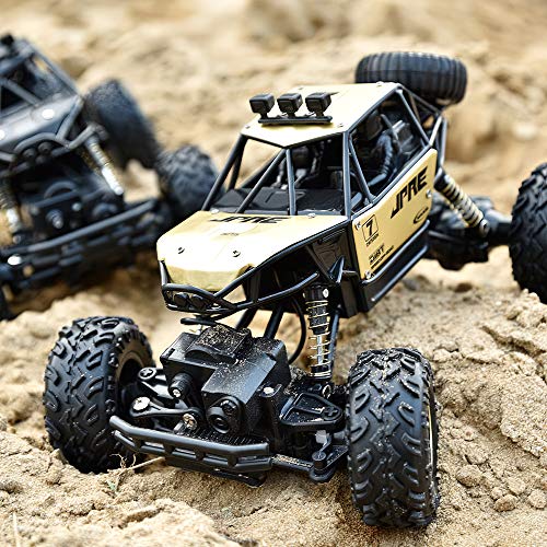 Buggy Alloy RC 1/16 off-road carro 2,4 GHz 4WD 15 km/h carro de escalada de alta velocidade RTR