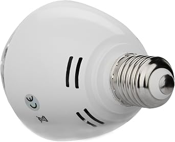 3W E26 LED Rotating Disco Ball Bulb, Remote Controlled Strobe Light