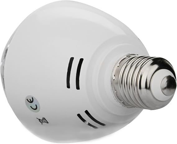 3W E26 LED Rotating Disco Ball Bulb, Remote Controlled Strobe Light