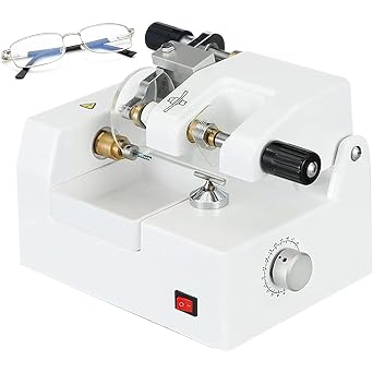 Lens Edging Machine, Optical Lens Cutting Milling Machine, Dimensions Can Be Fine-Tuned for Higher Processing Accuracy, Fast Cutting, for Optical Shops, Vision Care Centers, Hospitals