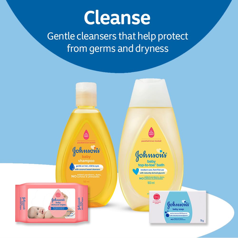 Johnson’s Baby Gift Pack with Pouch (9 Pieces) - Image 3 thumbnail