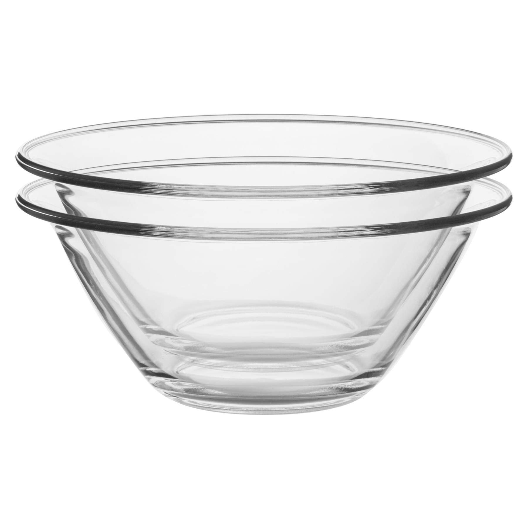 Mr Chef Glass Nesting Mixing Bowls