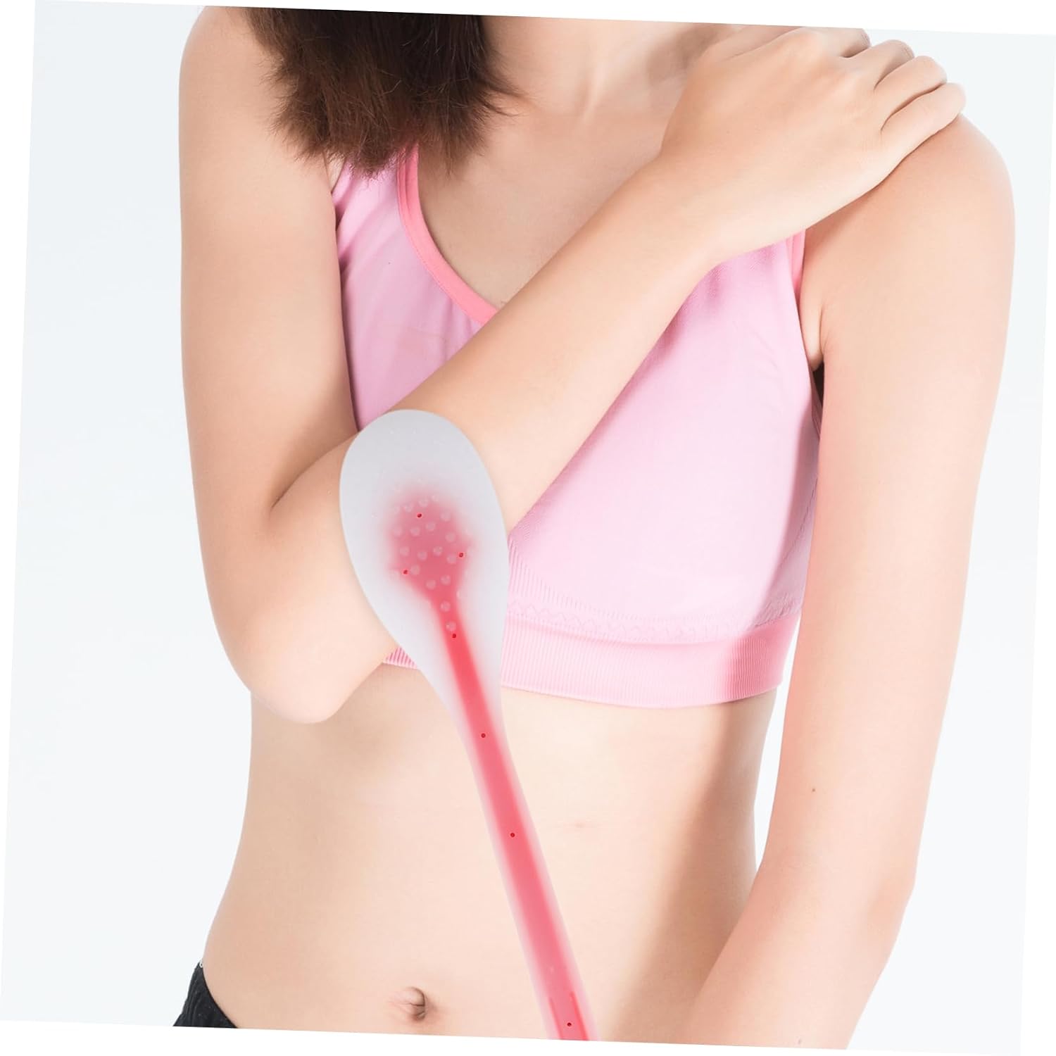 Back Lotion Applicator Tool Soft Bristle Cream Applicator for -Application of Lotions Creams and Medicines Back Versatile Gentle and Effortless Use