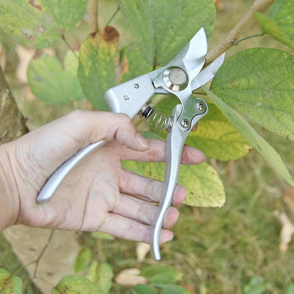 Cesoie per Alberi, cesoie da potatura, cesoie da Giardino Cesoie per Rami, cesoie per potatura a Mano, Nere