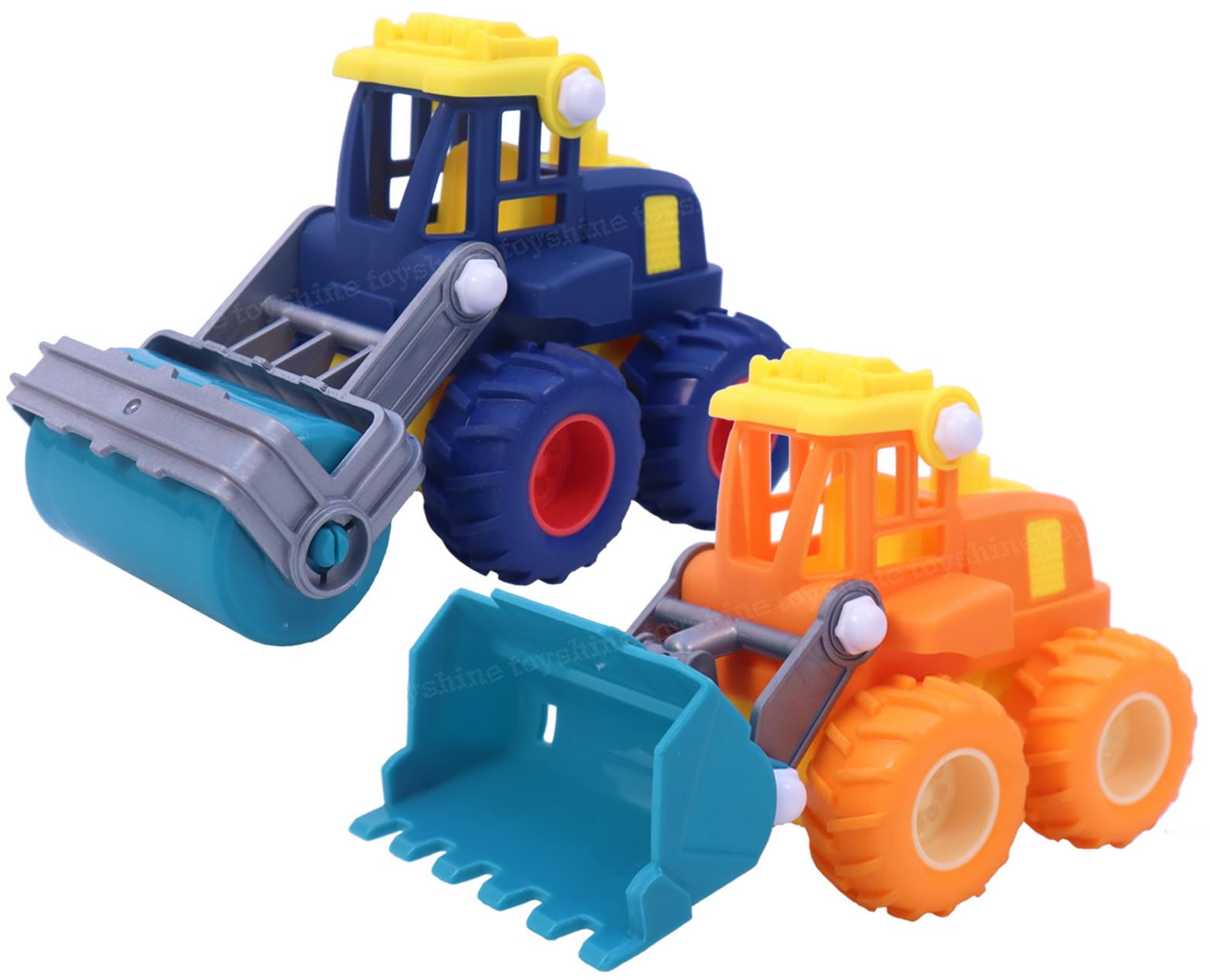 Toyshine Pack of 2 Realistic Truck Construction Miniature Toy Road with Moving Parts Actions, Friction Powered -(D-Lite) (B0C9TBWB5R) Amazon Price History, Amazon Price Tracker