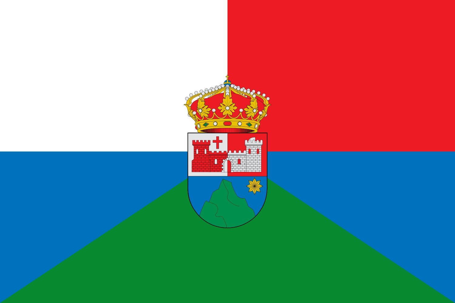 Drapeau large Benizalón parfait pour décorer votre patio andalou