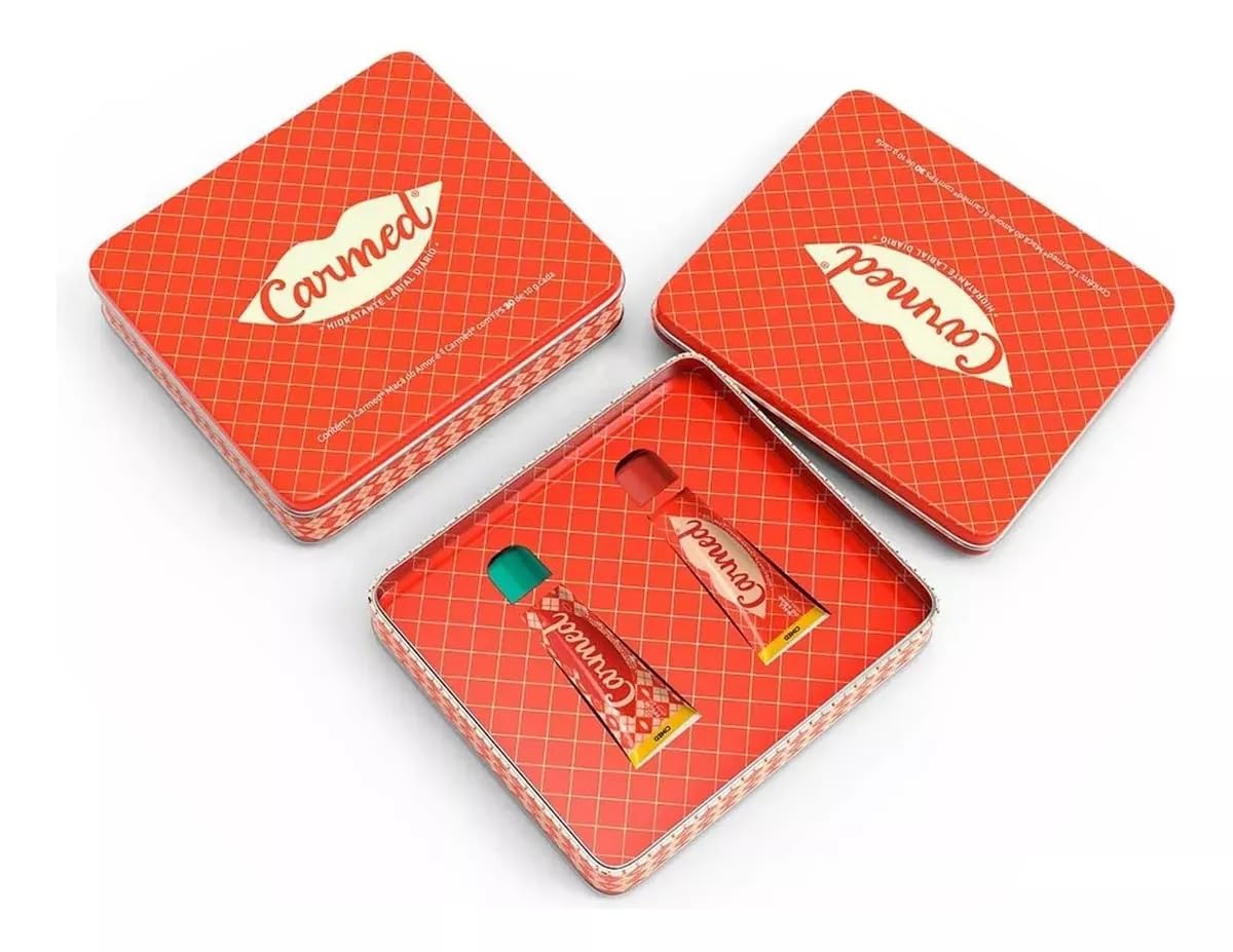 Kit Luxo Carmed Hidratante Labial Maçã Do Amor + Fps30 Lata Edição Limitada em promoção! Veja a oferta e mais achadinhos de Linhas, Kits & Presentes 3 Hoje é o melhor dia para comprar Kit Luxo Carmed Hidratante Labial Maçã Do Amor + Fps30 Lata Edição Limitada com aquele preço maroto! Promoção! Aproveite a oferta! 3