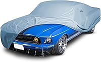 Vista 27 de iCarCover Funda Premium para Automóvil para Ford Mustang Coupe Convertible GT Mach 1 Saleen Fastback SOV 1979-2004, de Servicio Pesado, Impermeable