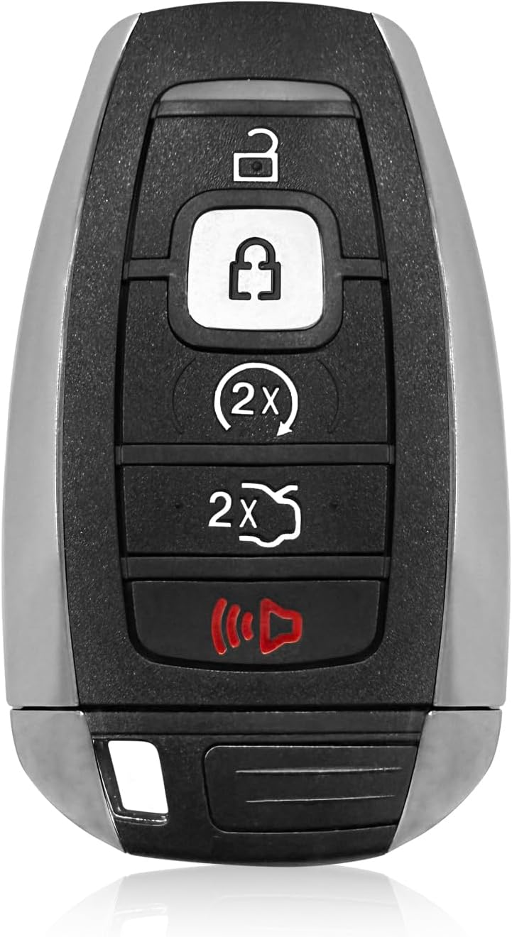 Car Key Fob Remote Keyless Entry Control M3N-A2C940780 902 MHz 5 Button Replacement for 2017-2023 Lincoln Continental MKC MKX MKZ Navigator Nautilus