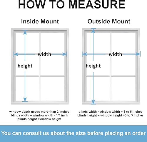 Miniatura 5 de MYshade CEL24WT50C - Persianas celulares opacas sin cordones, persianas y persianas para cocina, dormitorio, sala de estar, oficina, 24 pulgadas de
