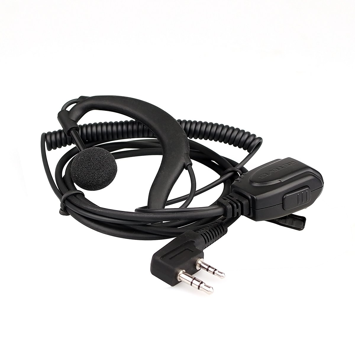 Retevis Walkie Talkie Auricolare, 2 pin Tipo-C Cuffia Compatibile con Walkie Talkie Baofeng UV-5R BF-88E BF-888s RT24 RT28 RT622 RT27 RT618 RT619 Kenwood Proster (1 pz)