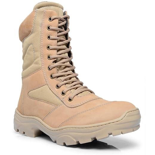 Bota Coturno Militar Policia PM Tatico Infantaria em Couro Conforto com Palmilha em Gel