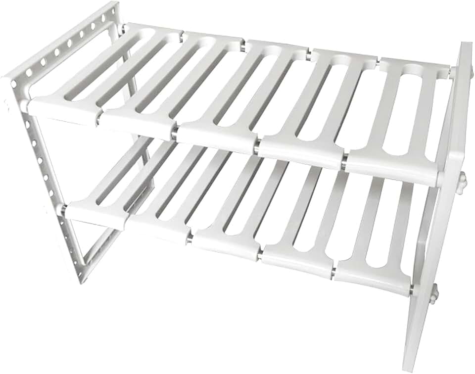 Yosoo Under Sink Storage Rack. Under Sink Organizer Storage Organizer Retractable Stainless Steel Kitchen Cabinet