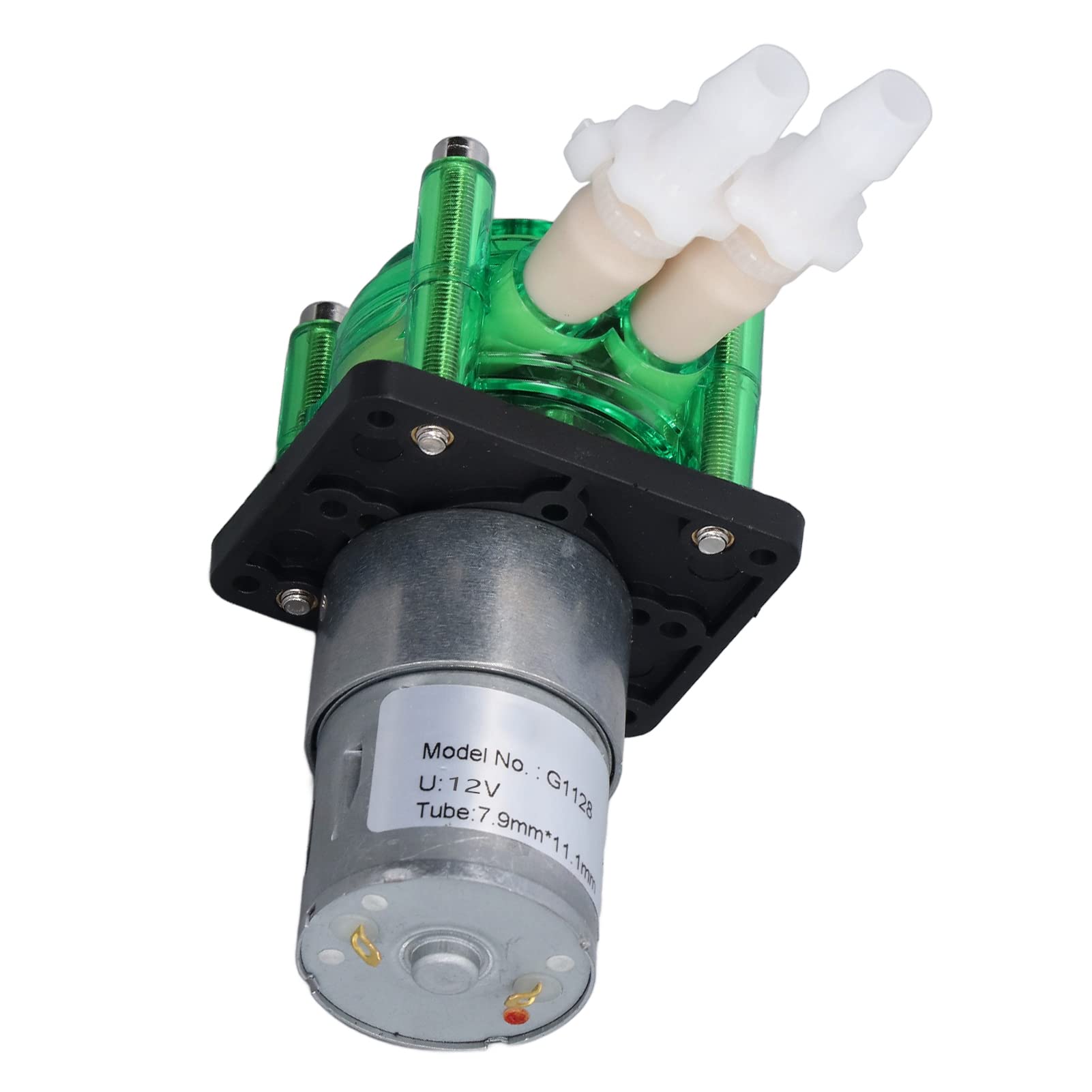 Fafeicy G528 DC12V Mini-Peristaltikpumpe – Typ C (3x5mm Schlauch), Für Labor, Bioengineering, 0–40 °C