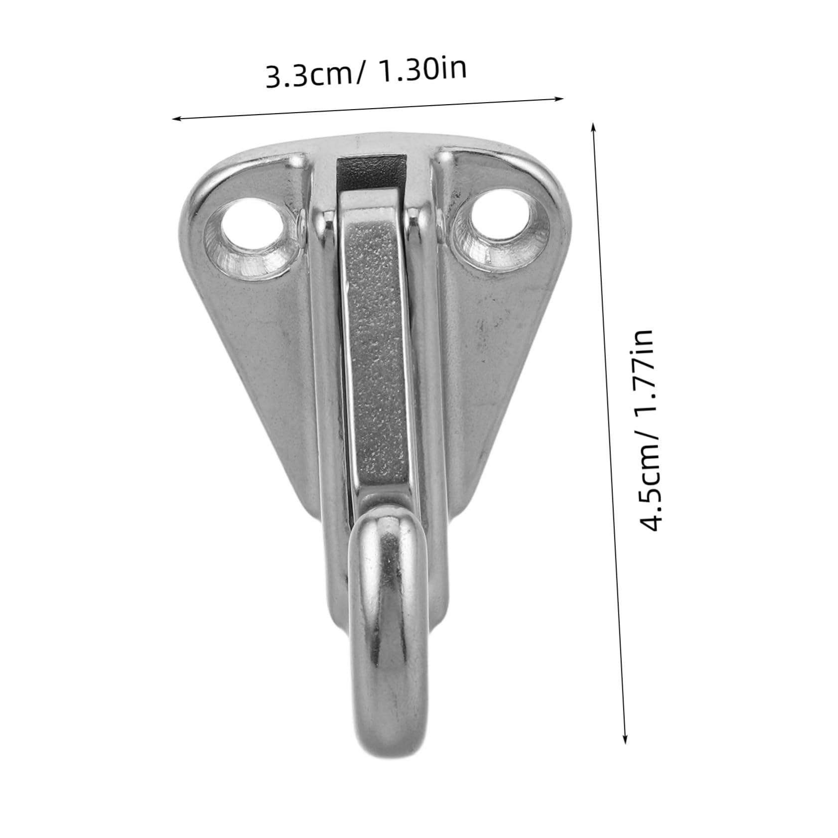 HANABASS 2 Pack Marine Hooks Heavy Duty Stainless Steel Snap Hooks Spring Load Industrial Grade for Boats Trucks Trailers