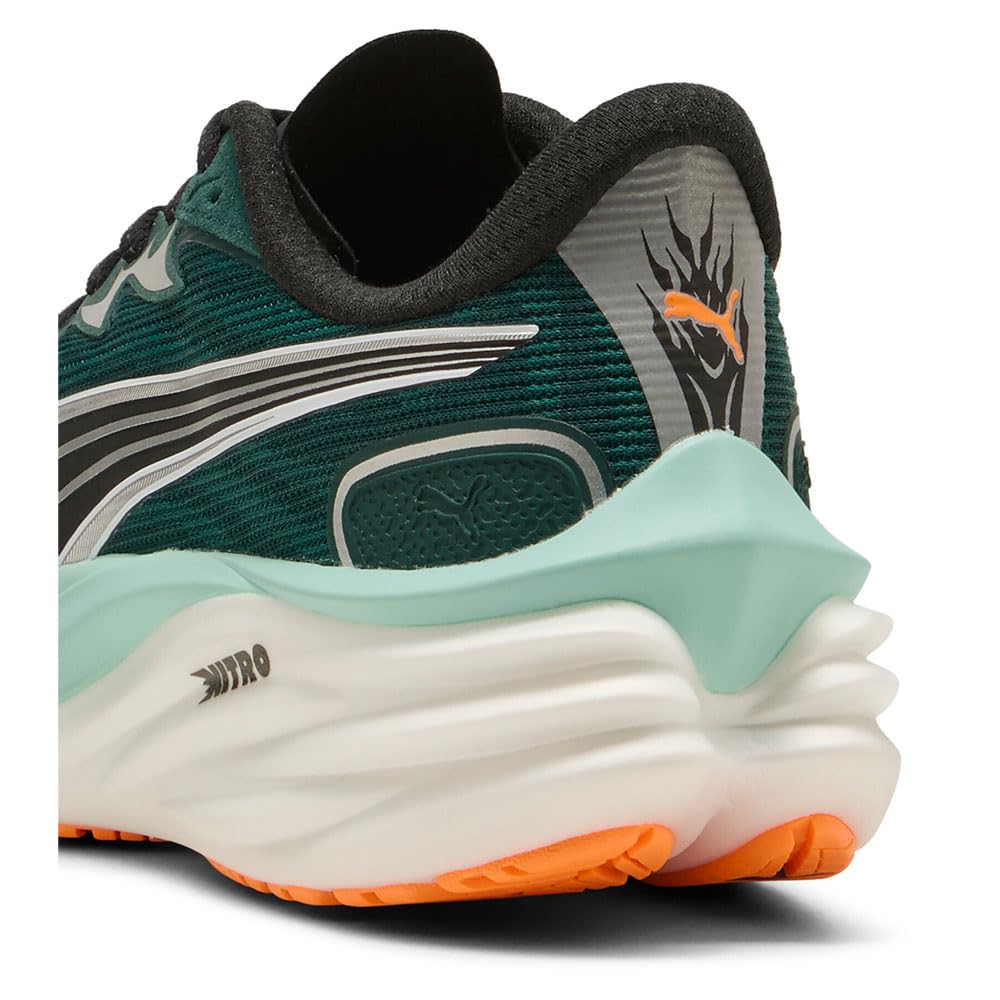 PUMA Velocity Nitro 4 Scarpe da Corsa Scarpe neutrali Uomini Verde - Green Terrain-Heat Fire 44