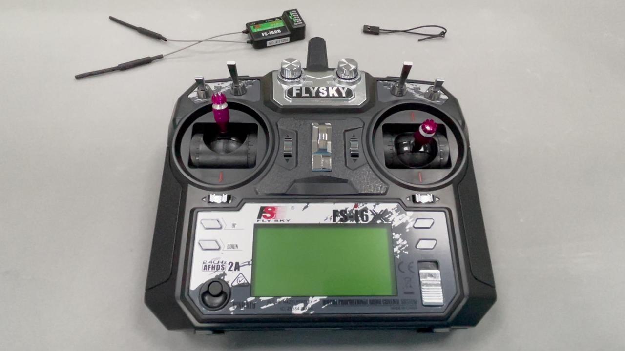 Amazon | FLYSKY FS-i6X 10チャンネル送信機とFS-iA6B受信機、2.4GHz