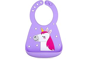 Premium Passover Bib with Built-in Scoop to Keep Food Off the Floor