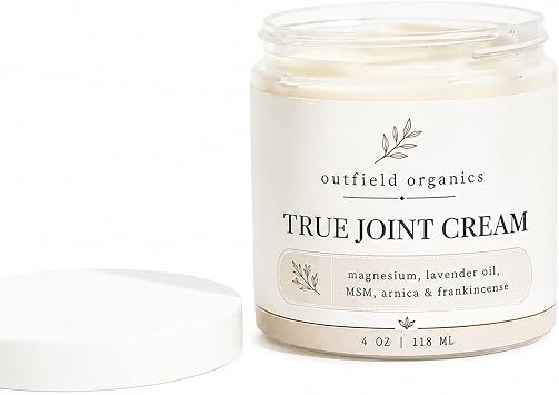 Outfield Organics True Joint Cream with Magnesium & MSM, 118 ml
