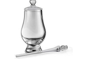 Glencairn Whiskey Glass with Cap and Pipette Set