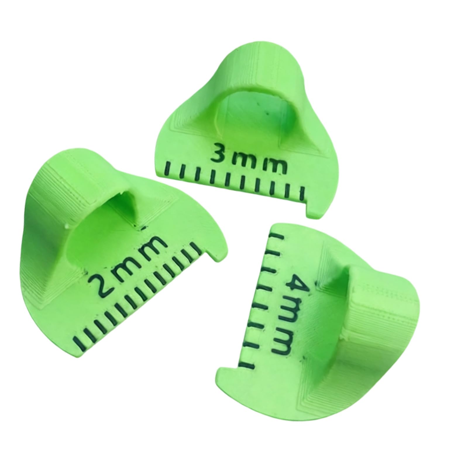 HZBB Sewing Ruler Templates Lockstitching Tool for Quilting Dressmaking with 3D Printing Technology Smooth Surfaces Sewing Templates