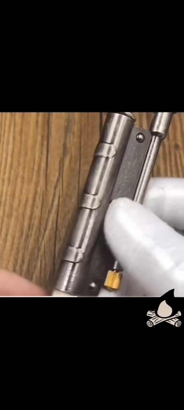 Encendedor Vintage de Metal con Cuerda a Prueba de Viento miniatura 7