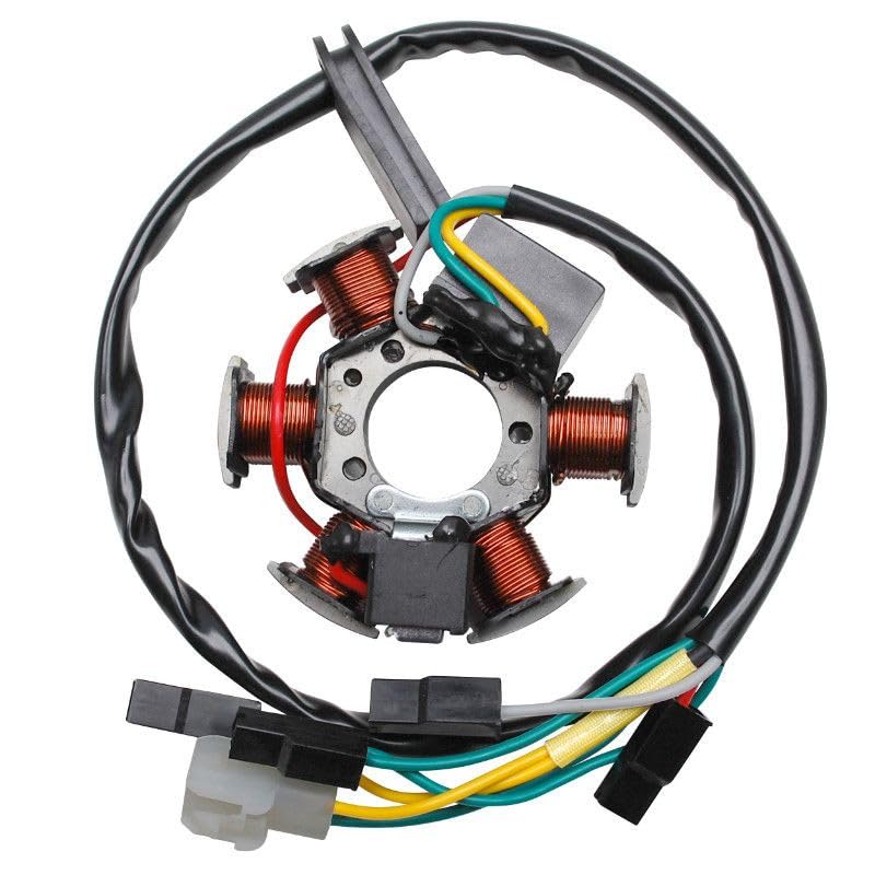 cyclingcolors stator allumage compatible avec derbi senda gpr gilera smt rcr 60w avec capteur et sans platine moto scooter cyclomoteur