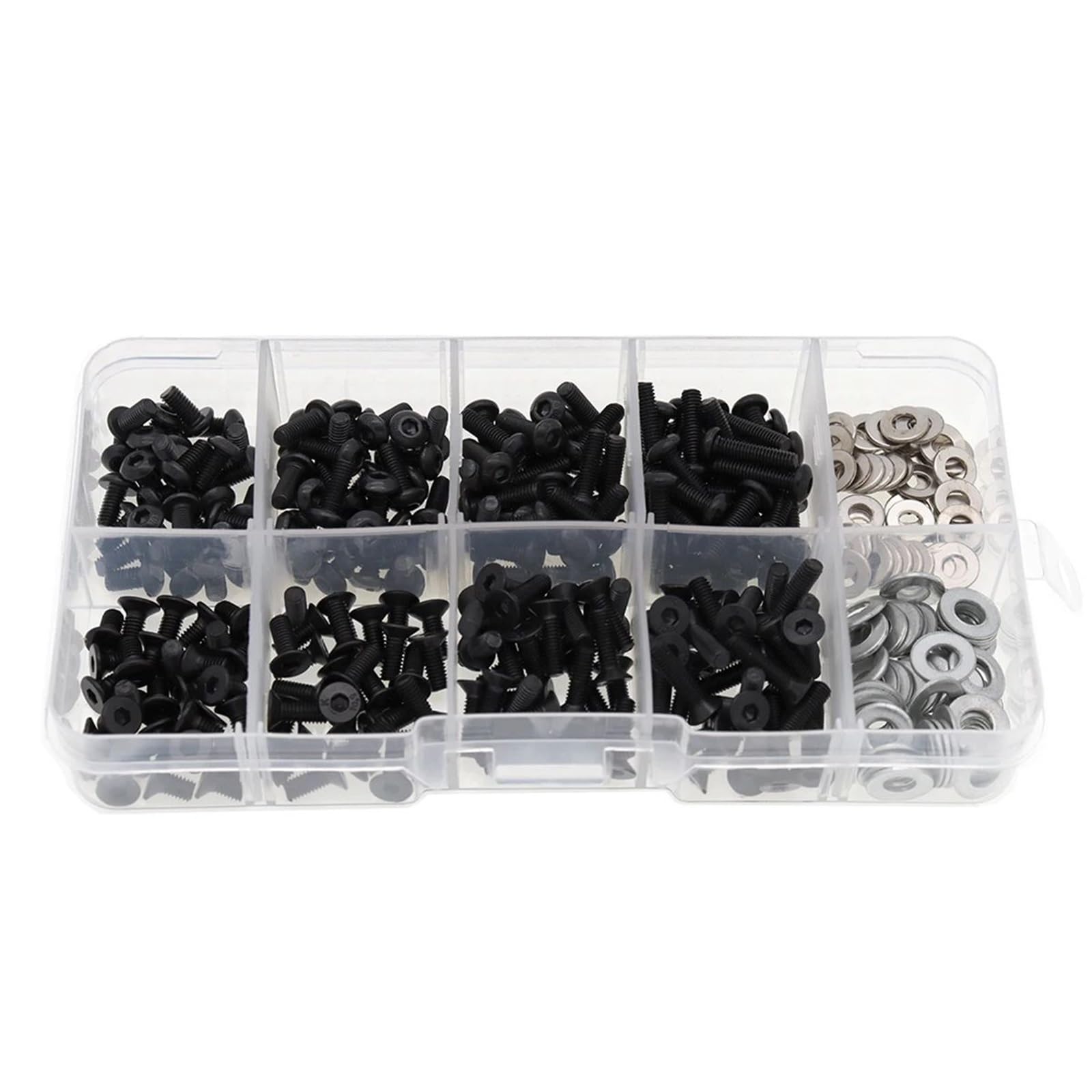 Caja Tornillos para Traxxas para Axial para Redcat 1/8/10 RC Kit Piezas para RC