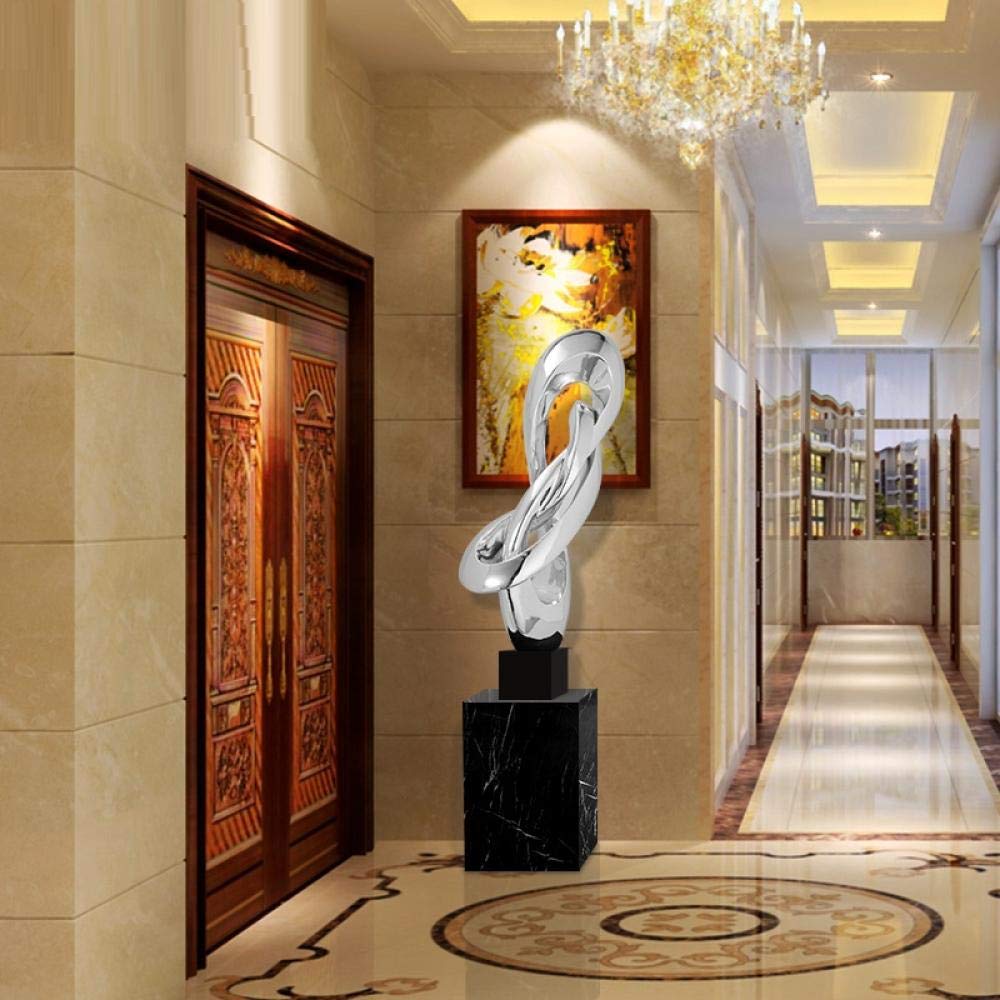 Busto Esculturas Y Figuras Hechas A Mano Adornos 85 Cm Estatuilla Enchapada Creativa Escultura De Arte Abstracto De Resina Estatuas Caseras Modernas Y Sencillas para Manualidades De Decoración