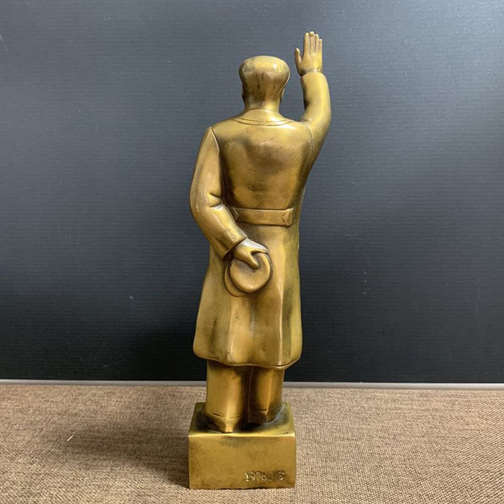 象に乗った人物像 金属製 彫刻 アンティーク 飾り レトロ Amazon.co.jp: フィギュア像の装飾、毛沢東記念彫刻の世界的に有名な像