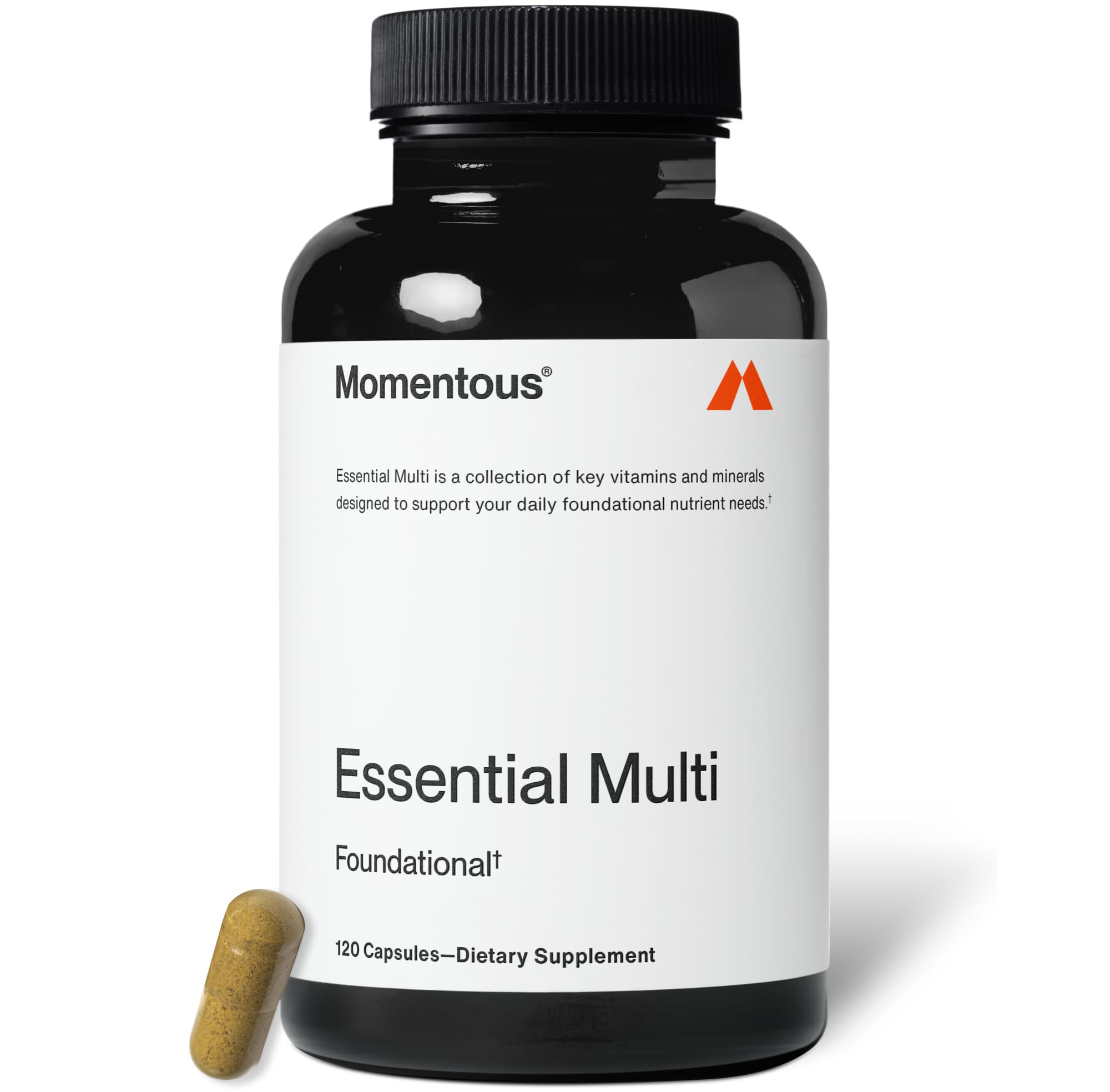 Essential Multivitamin for Women & Men - Complete Vitamin & Mineral Complex for Athletes & Wellness Enthusiasts - GMO- & Gluten-Free - NSF Certified for Sport - 30 Servings