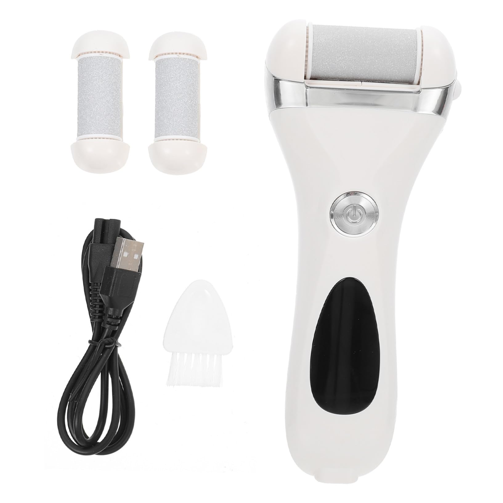 Removedor Herramienta Eléctrico Batería 1200ma para Pies de Callos Función de Masaje de Pedicura y Material Abs para Cuidado Profesional y Cómodo