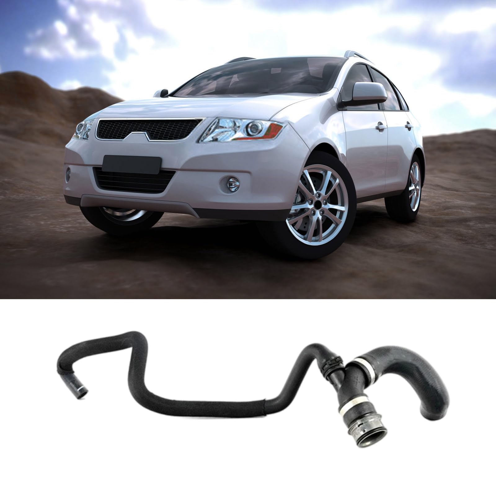 QWQJ Automotive Accessories for G63 2013-2018 Engine Coolant Hose Coolant Breather Pipe Easy Installation A4635019184