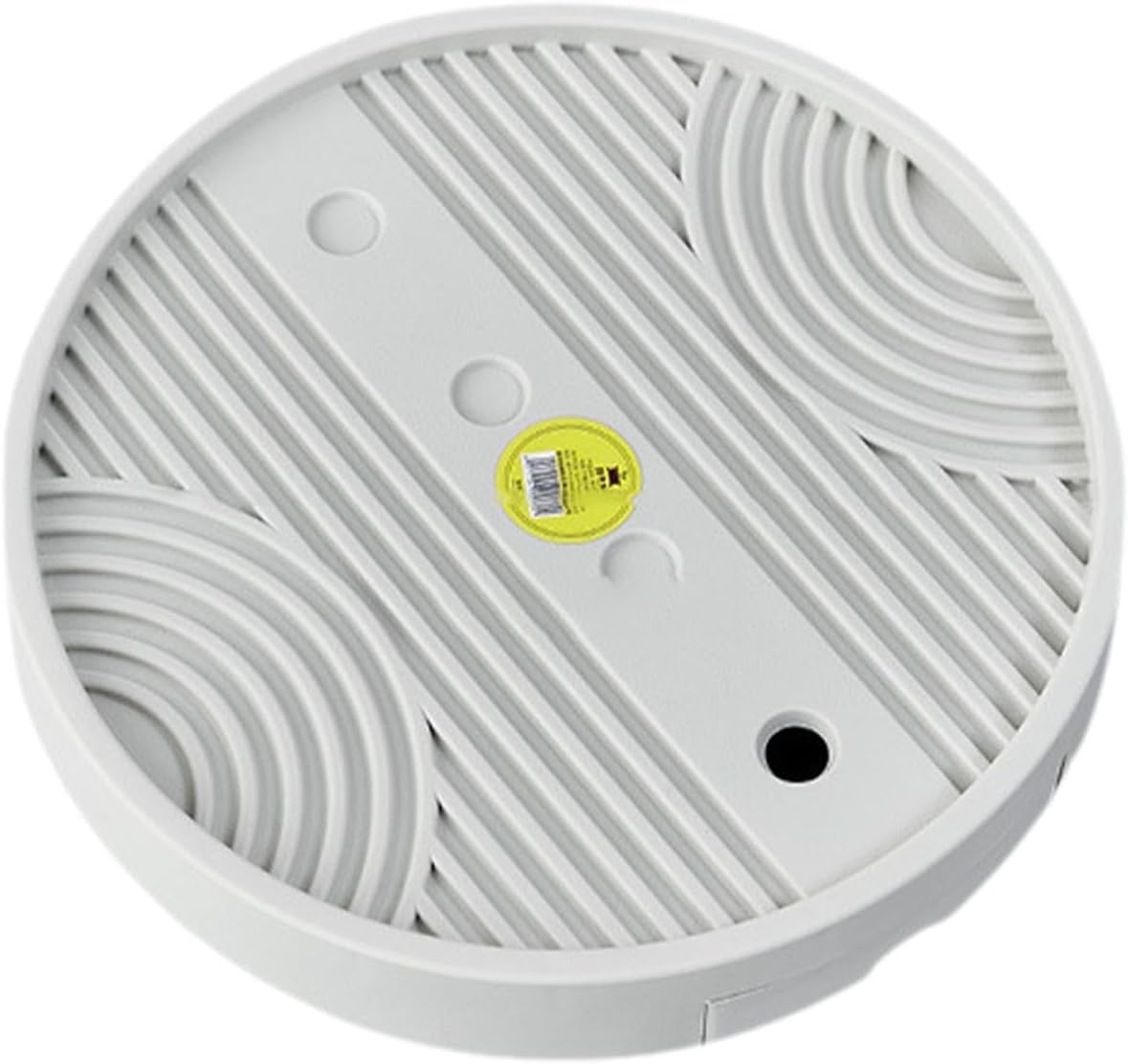 Round Plant Caddy 13inch with Hidden Wheels Rolling Plant Pot Plant Stand with Wheels Plant Stand Indoor Heavy Duty Plant Caddy with Wheels Plant Dolly Pot Base for Indoor Outdoor Pot Base Tray(Beige)