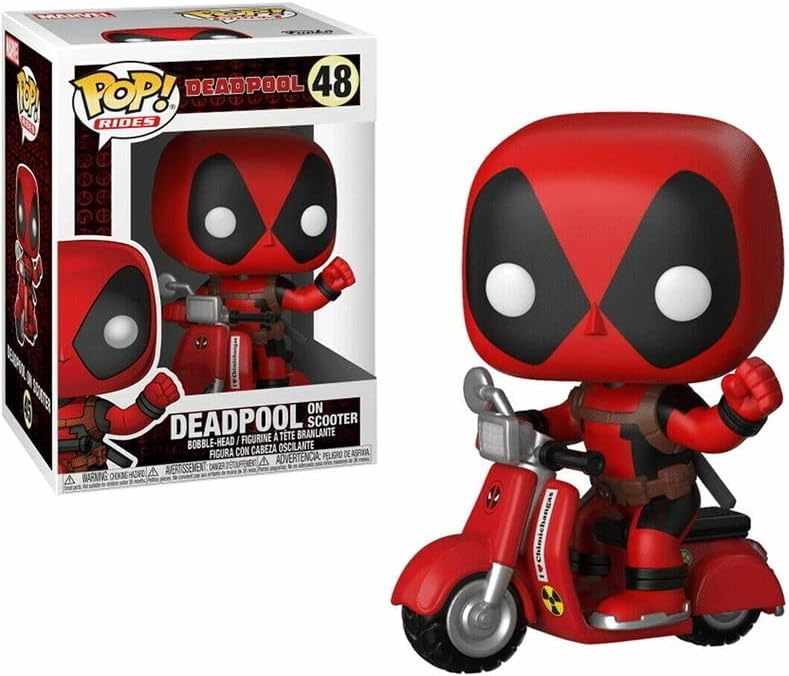 FUNKO POP! RIDES: MARVEL: Deadpool & Scooter