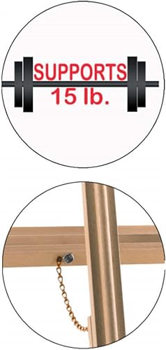 Miniatura 2 de Office Depot Caballete de exhibición de madera, FLX06203-001