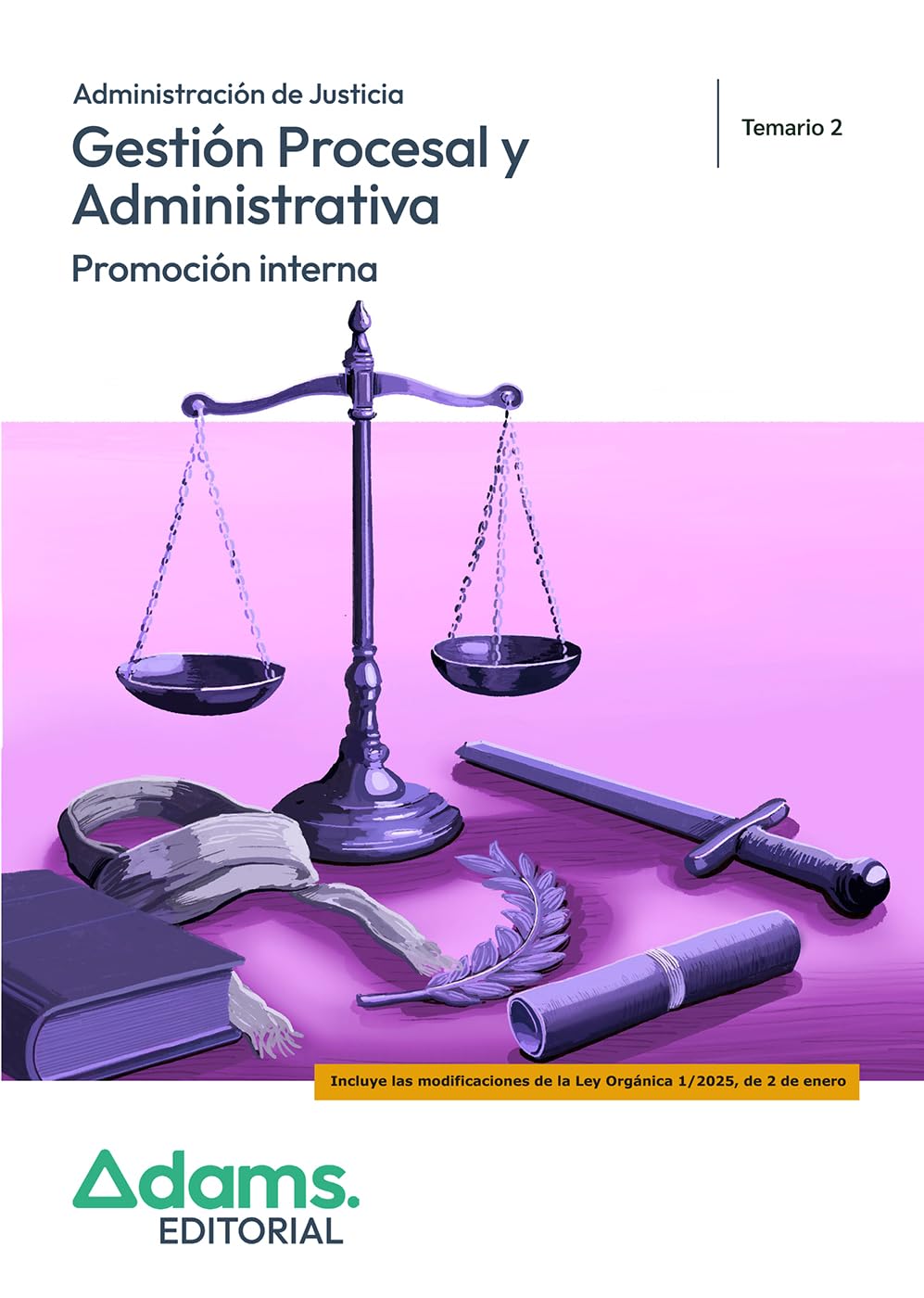Temario 2 Gestión Procesal Administrativa, promoción interna