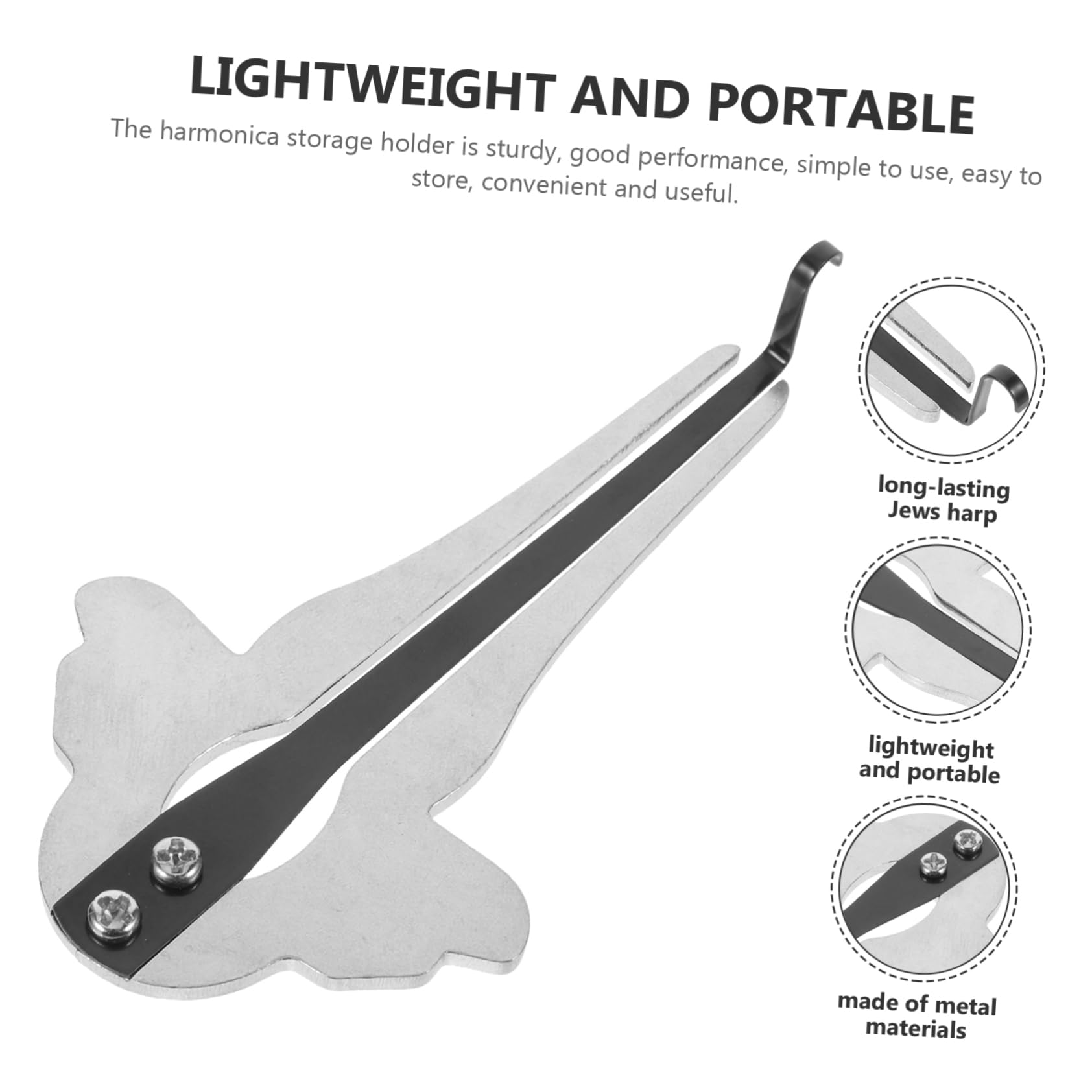 Yardwe Mouth Harp Musical Instrument Jews Harp National Musical Instrument Easy Learning