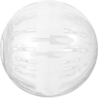 POPETPOP Hamster Running Ball Mini Toys Hamster Balls Exercise Balls for Cage Rat Small Pet Running Balls Guinea Pig Exercise Balls Hamster Supplies Plastic Chinchilla White Small Hamster