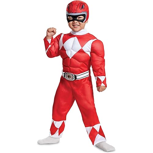 Power Rangers Red Ranger Muscle Costume for Toddlers