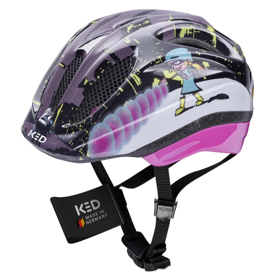 fahrradhelm 44 49 KED Meggy Trend, Kinder-Fahrradhelm, Superheld, 44-49 cm (XS) Sport & Freizeit Throttle:No — Class 1 8pcs/12pcs/24pcs papier aufbewahrungsorganisator - free-goodies-badge