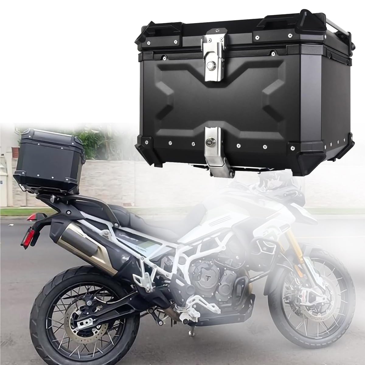 Coffre arrière de moto étanche pour vos voyages et trajets quotidiens