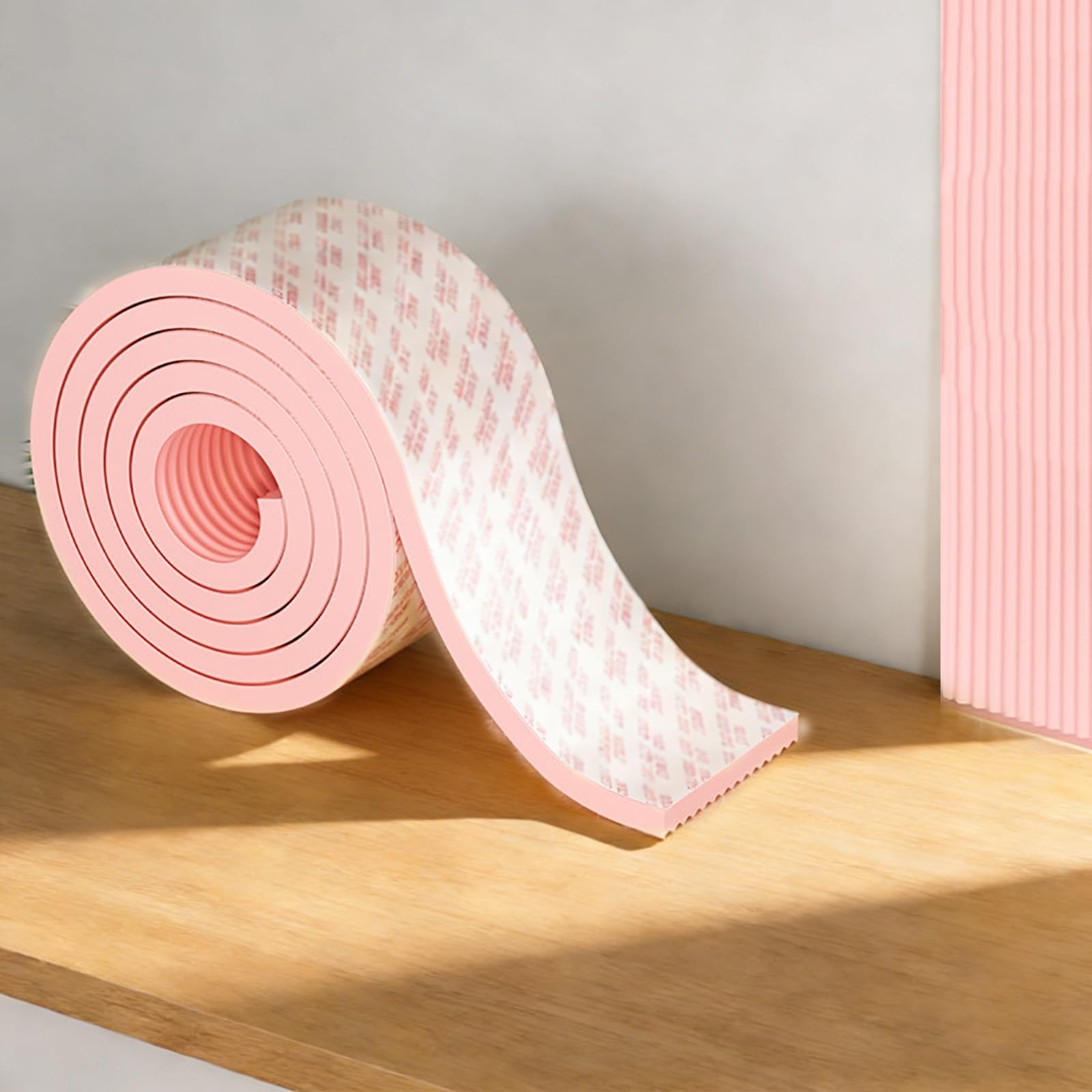 Antislip Corner Protector, Edge and Corner Guards with Strong Adhesive, Self-Adhesive Furniture Bumper for Tables, Desks, and Fireplaces